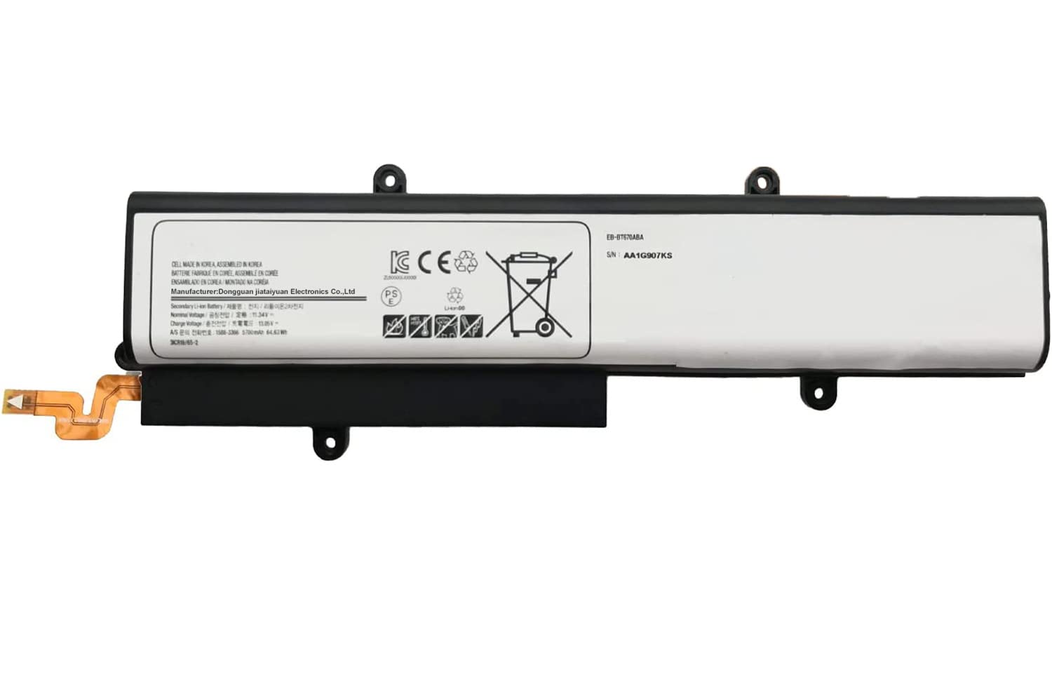 Premium Replacement Laptop Battery for Samsung Galaxy View 18.4