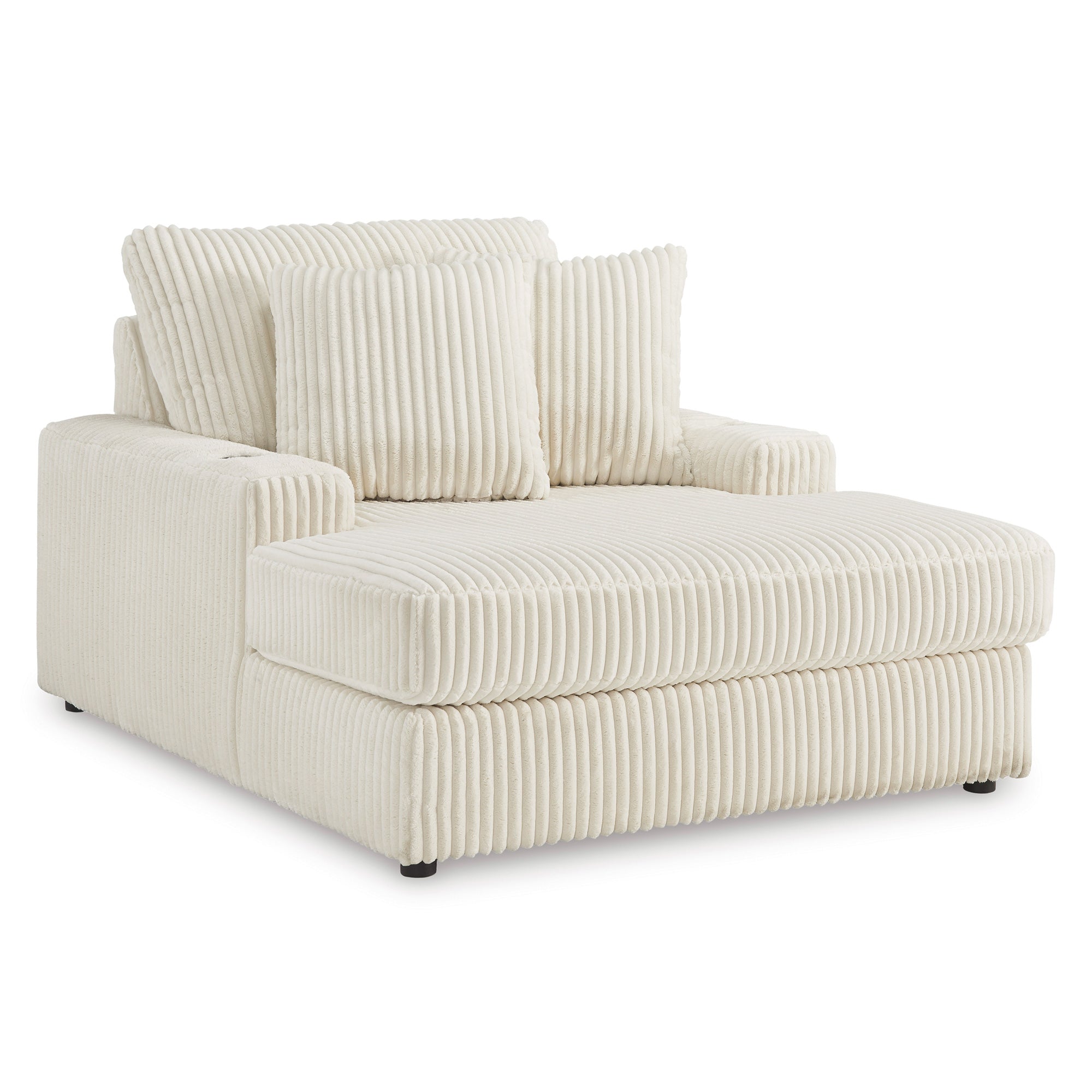 Lindyn Chaise Lounge Chair - Modern Upholstered Accent Chair for Living Room, Bedroom, or Office - Perfect for Relaxing, Reading, and Napping