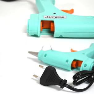 Qwid 20W Hot Melt Glue Gun with On/Off Switch - Fast Heating Craft Glue Gun for DIY Projects, Home Repairs, Scrapbooking & Arts & Crafts (Pack of 1)
