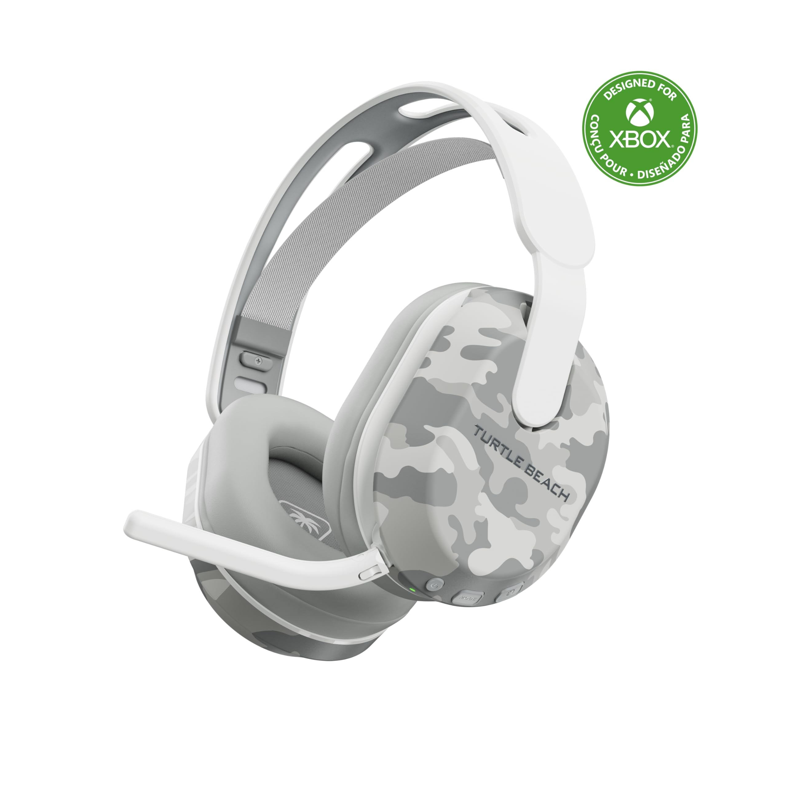 Turtle Beach Stealth 500 Wireless Gaming Headset for Xbox Series X|S & Xbox One - Bluetooth Compatible with PC & Mobile - 40 Hour Battery Life - Memory Foam Ear Cushions - Flip-to-Mute Mic - Arctic Camo - Perfect for Competitive Gaming & Late-Night Sessions