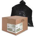 Eco-Friendly Black Low-Density Recycled Trash Bags - Large 30 Gallon Can Liners for Kitchen, Office & Outdoor Waste Disposal