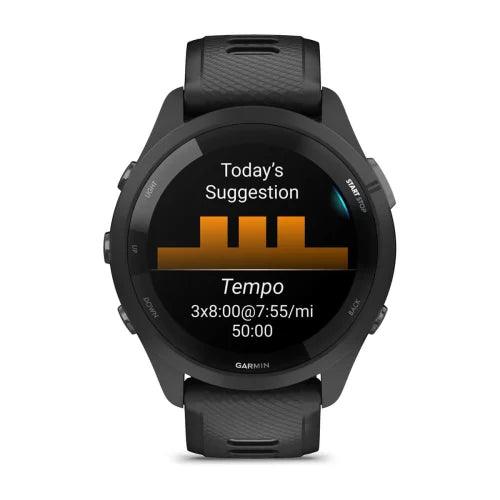 Garmin Forerunner 265 GPS Smartwatch - 46mm Running Watch with Advanced Performance Metrics & Music Storage - Perfect for Marathon Training & Outdoor Fitness Tracking