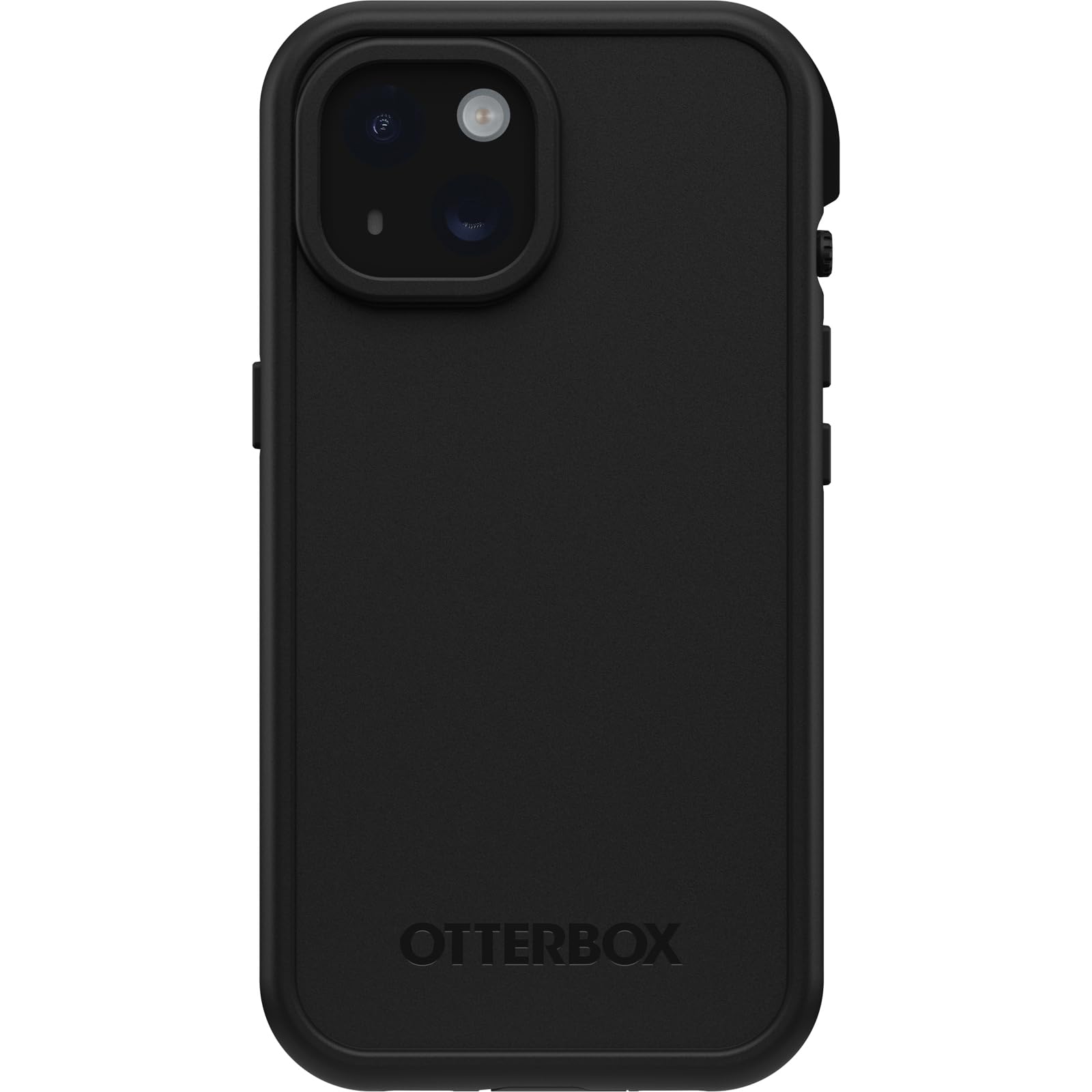 OtterBox iPhone 15 FRĒ Series Waterproof Case with MagSafe - Black | Shockproof, Waterproof & Slim Design | 60% Recycled Plastic | Perfect for Outdoor Adventures, Swimming & Extreme Sports