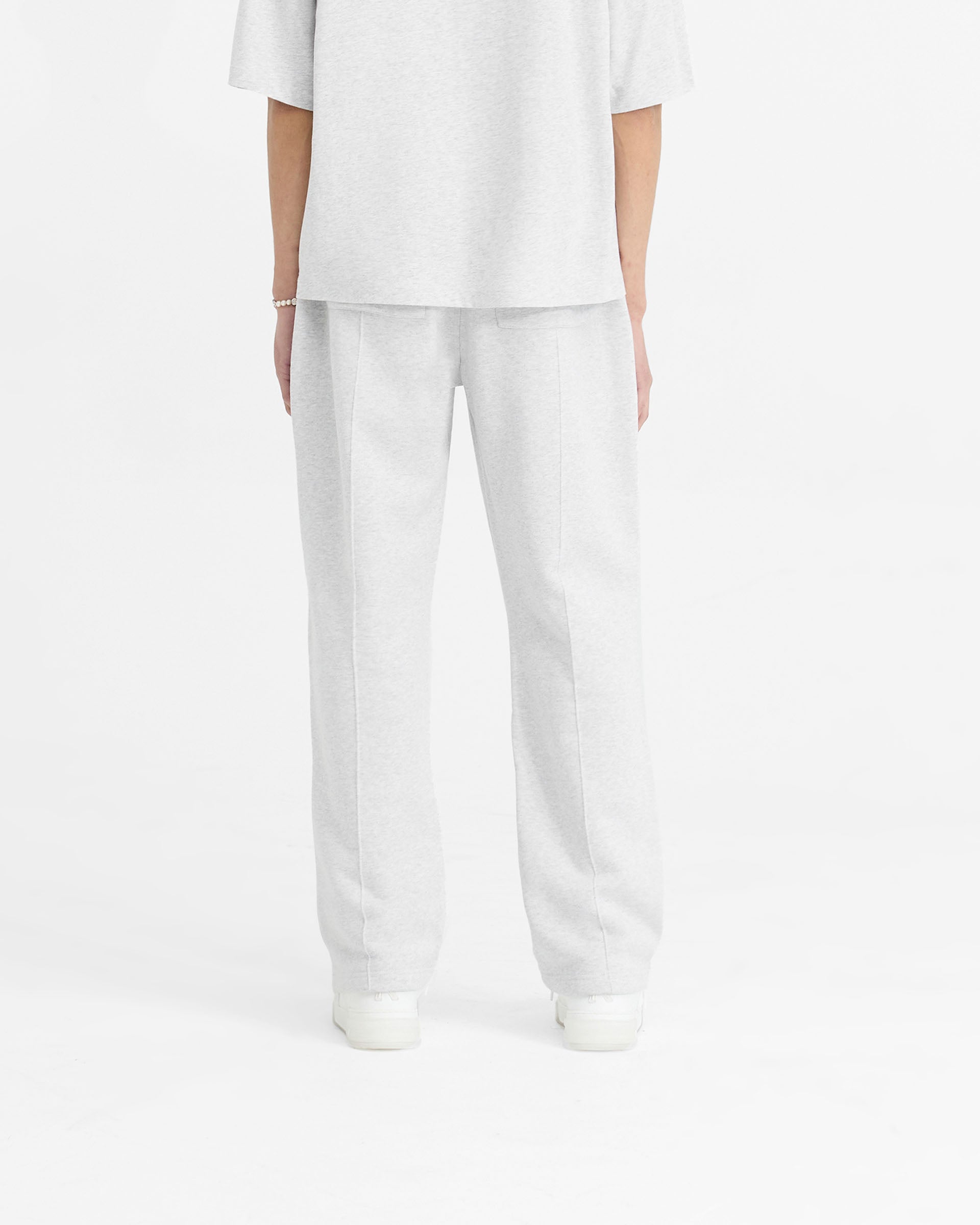 Initial Sweatpant - Ice Grey Marl | Comfortable Casual Joggers for Men & Women | Perfect for Lounge, Gym, and Everyday Wear