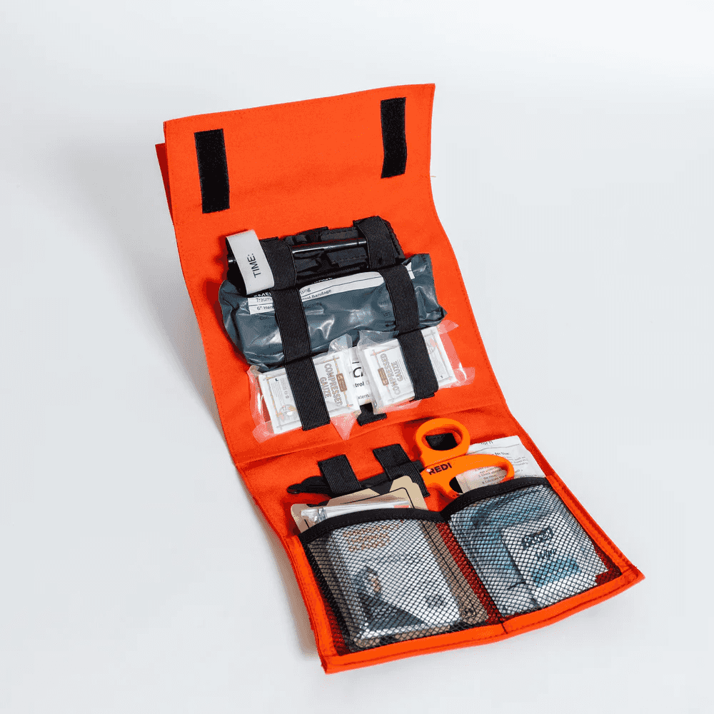 Roadie Plus Vehicle Emergency Kit - Car First Aid Kit with Essential Safety Tools for Roadside Emergencies & Travel (Ideal for Road Trips, Camping & Outdoor Adventures)