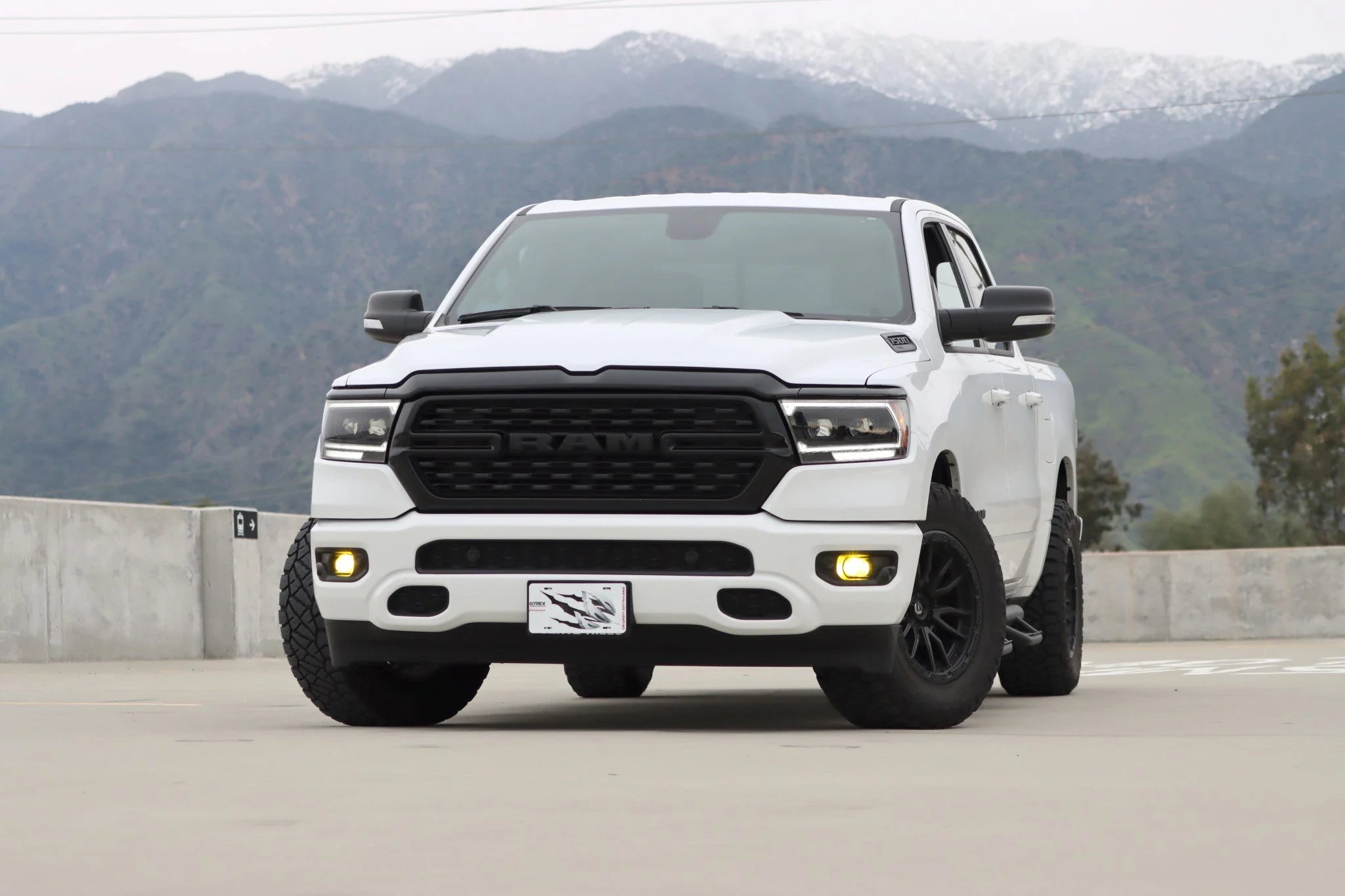 AlphaRex PRO Projector Headlights (Alpha Black) for 2019-2024 Ram 1500 - High-Performance LED Headlights with DRL | Upgrade Your Truck Lighting for Night Driving & Off-Road Adventures