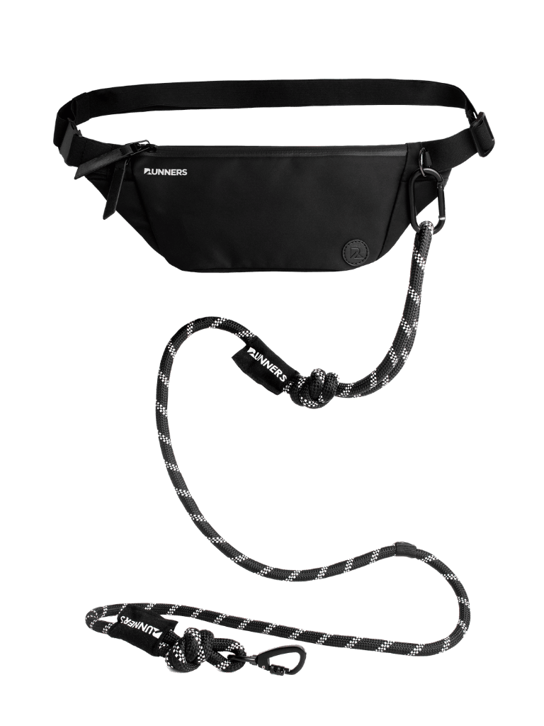 Hands-Free Blackout Running Dog Leash - Reflective & Adjustable for Jogging, Hiking & Night Walks with Your Pet