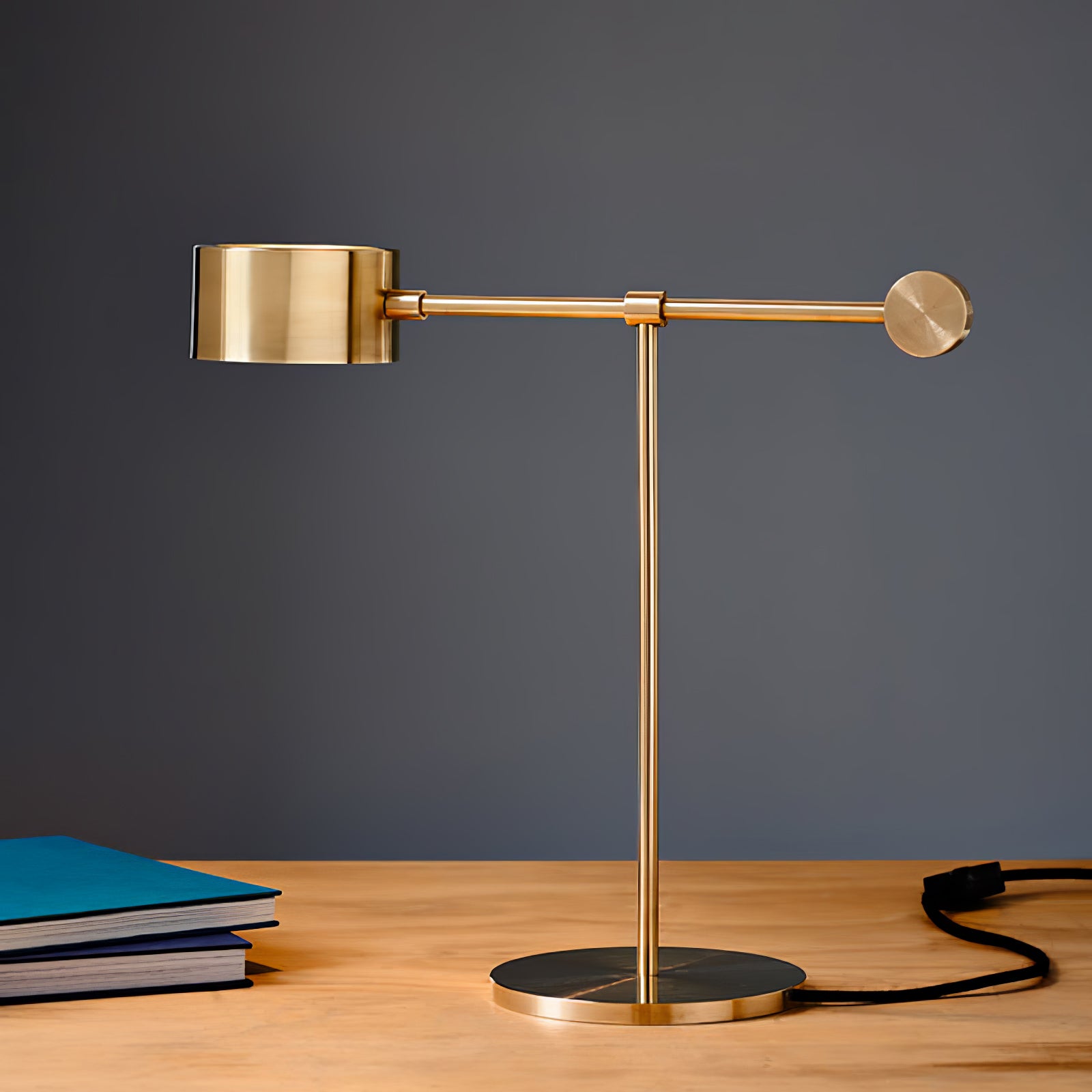 Ergonomic Lever Office Table Light - Adjustable LED Desk Lamp for Home & Workspace - Perfect for Reading, Studying & Computer Work