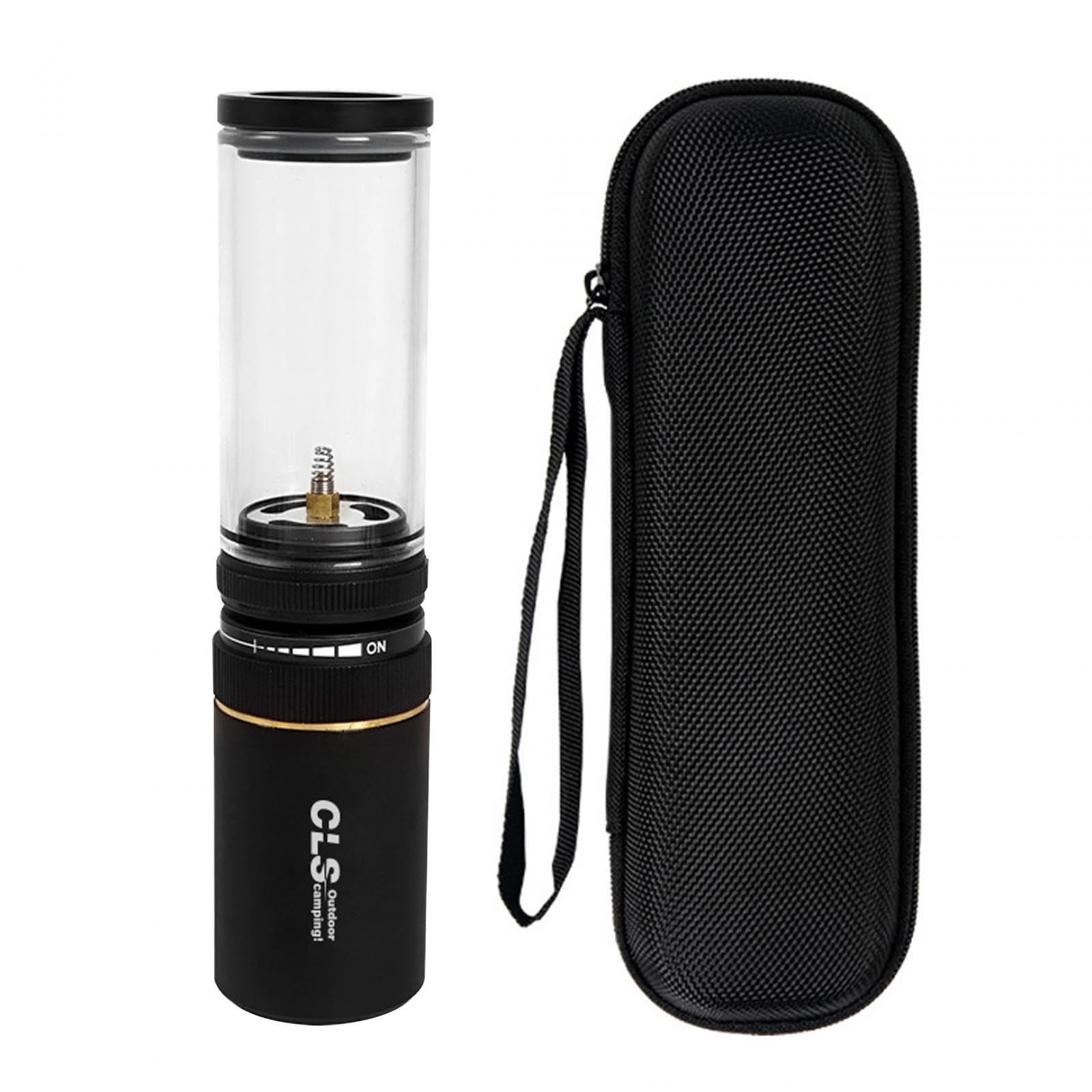 Portable Camping Gas Lantern - Outdoor Gas Tank Light for Hiking, Backpacking & Emergency Use - Durable Lighting Gear for Camping, BBQ & Power Outages