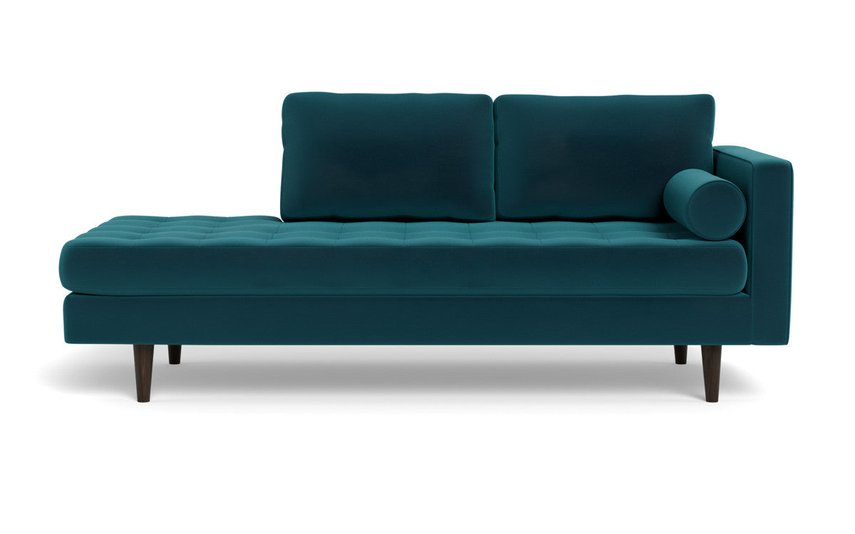 Ladybird 82 RAF Stand Alone Chaise Lounge - Modern Accent Chair for Living Room, Bedroom & Office - Comfortable Single Seater Sofa for Relaxing, Reading & Lounging