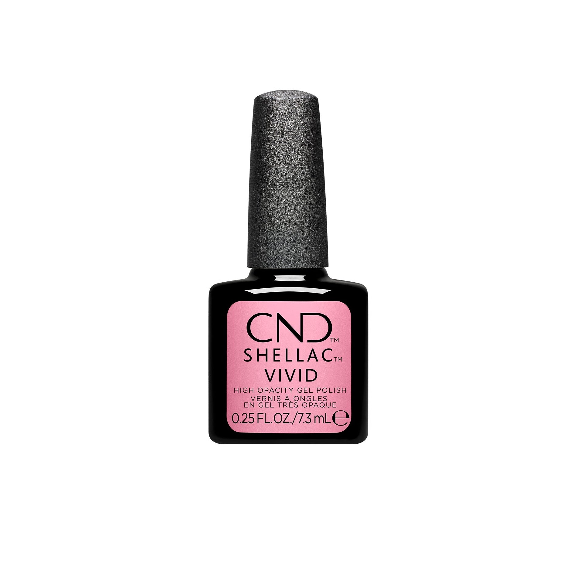 CND Shellac Nail Polish - Blush Pink 0.25 fl oz | Long-Lasting Gel Polish for Manicures & Pedicures | Perfect for Salon & Home Nail Care