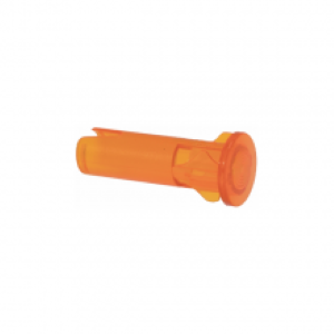 9mm Orange Plastic Light Lens Cover - Durable & UV Resistant for Outdoor Lighting, DIY Projects, and Automotive Applications