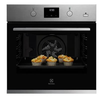 Electrolux KODGH70TXA 60cm Built-In Single Oven with 72L Capacity - UltimateTaste 500 Technology for Perfect Baking & Roasting | Ideal for Home Kitchens, Baking Enthusiasts & Professional Chefs