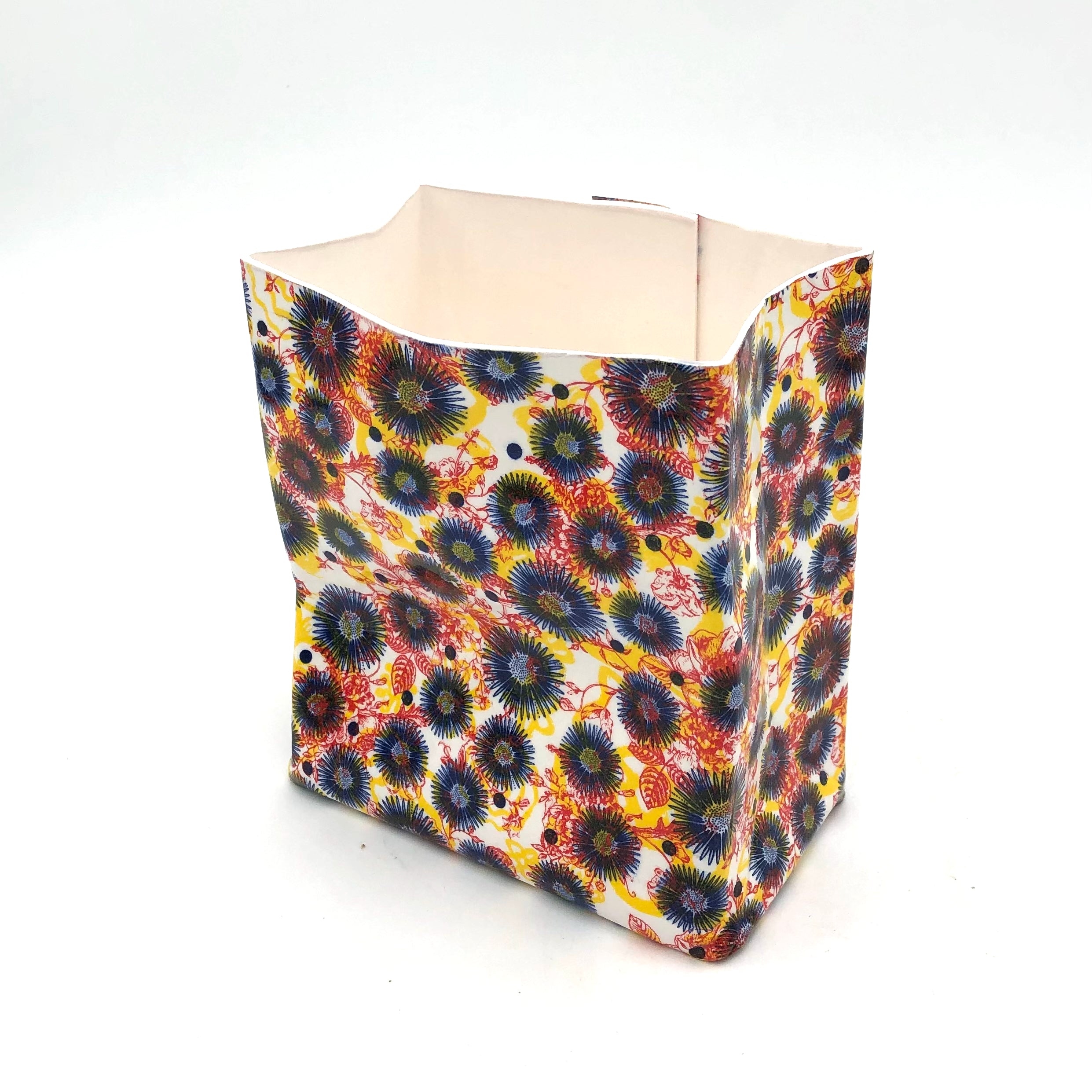 Chandra Beadleston Ceramic Handbag Sculpture - Large Size, Assorted Artistic Designs - Perfect for Home Decor, Office Display, and Gift Giving