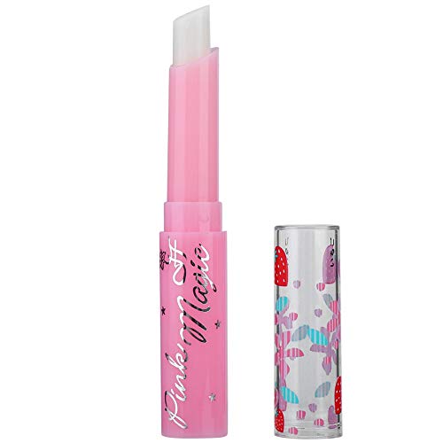Strawberry Flavored Long-Lasting Moisturizing Color Changing Lip Balm - Hydrating Lip Gloss & Waterproof Lipstick for All-Day Wear - Perfect for Daily Use, Date Night, and Outdoor Activities