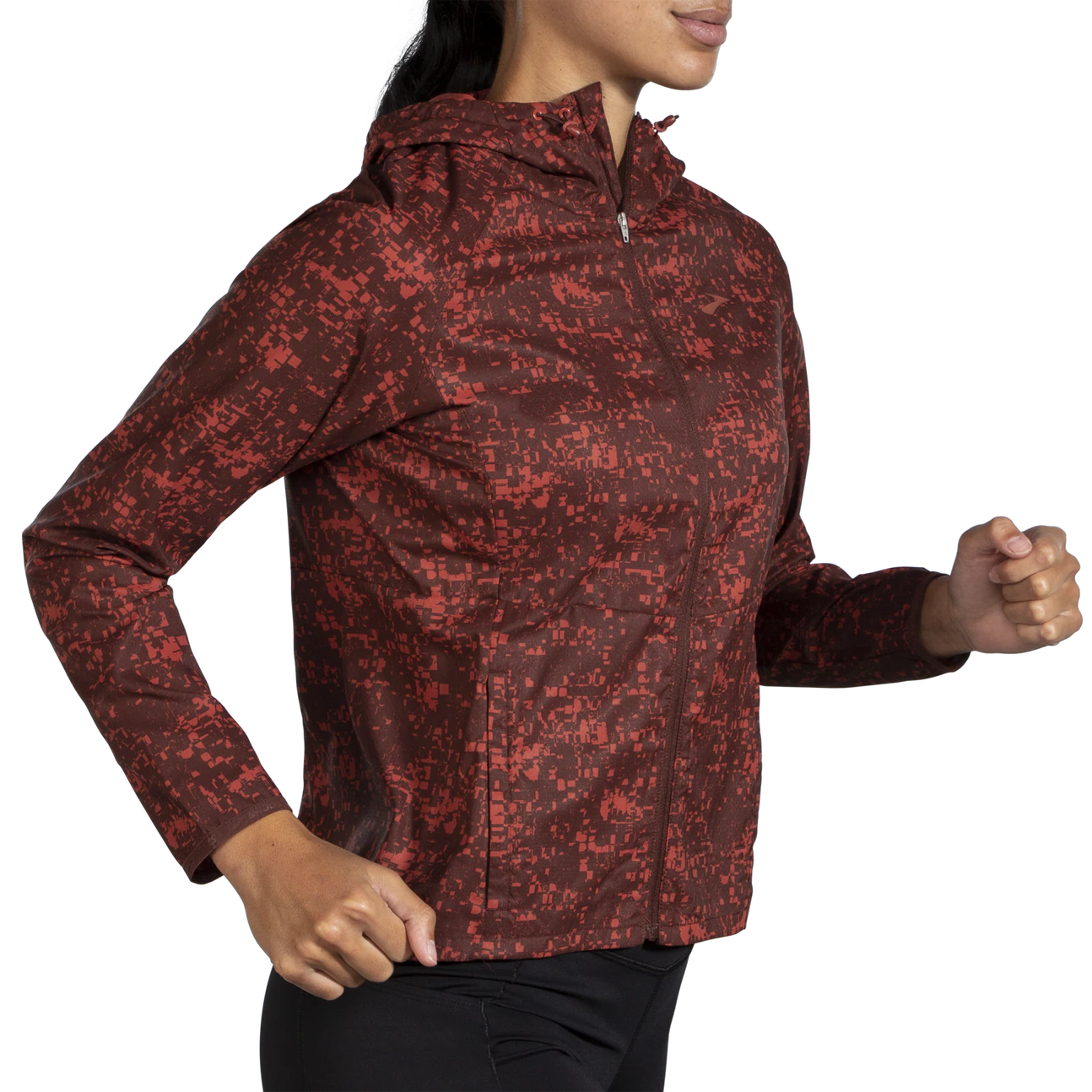 Brooks Women's Canopy Jacket - Lightweight Waterproof Windbreaker for Running, Hiking & Outdoor Activities
