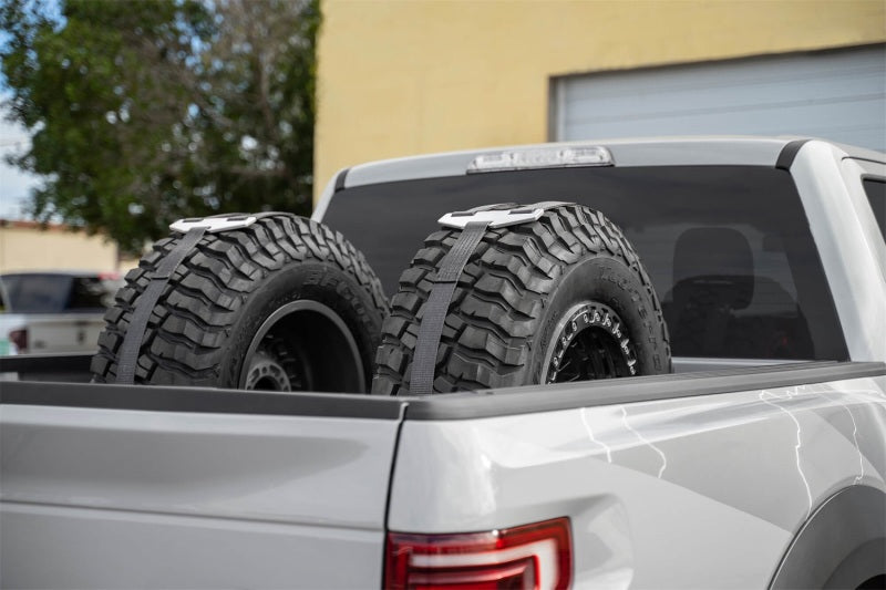 Addictive Desert Designs Universal Tire Carrier - Heavy Duty Off-Road Spare Tire Mount for Jeep, Truck & SUV | Perfect for Overlanding & Off-Road Adventures