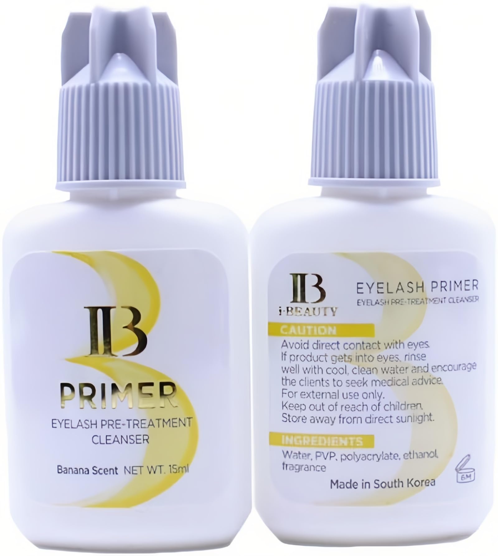 Professional Eyelash Extension Glue Primer & Sealant - 15ml for Long-Lasting Lash Adhesion - 1PC - Perfect for Salon & Home Lash Extensions Care