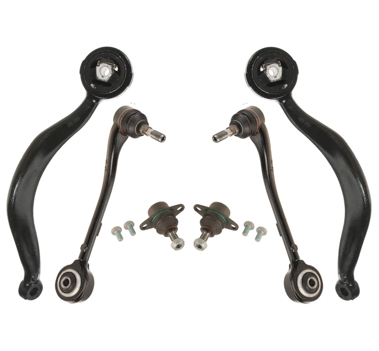 Lemforder 6-Piece Front Suspension Control Arm Kit for BMW E53 X5 4.4i 4.6is 4.8is - High Performance Replacement Parts for Smoother Ride & Better Handling - Perfect for Off-Roading, Daily Commuting & Performance Driving