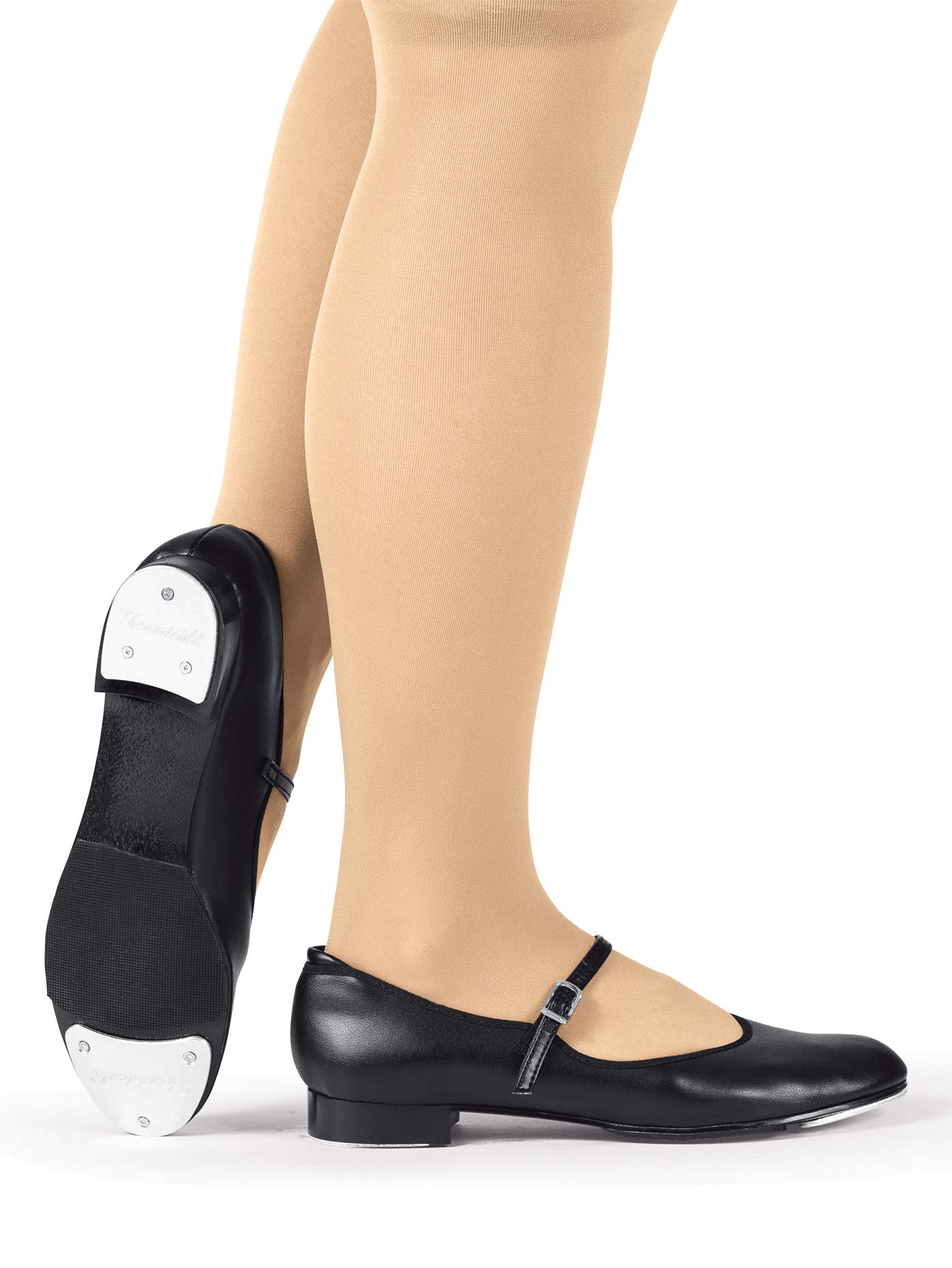 Women's Theatrical Tap Shoes with Slide Buckle - Perfect for Dance Performances, Practice, and Stage Shows