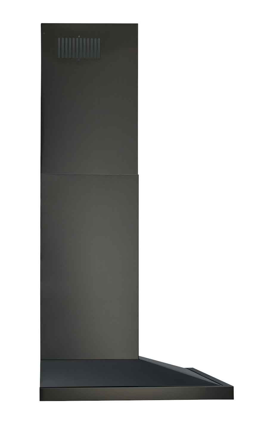 Broan BWS1304BLS 30-Inch Black Stainless Steel Range Hood with 450 CFM - Powerful Kitchen Ventilation for Gas & Electric Stoves - Perfect for Modern Home Cooking & Smoke Removal