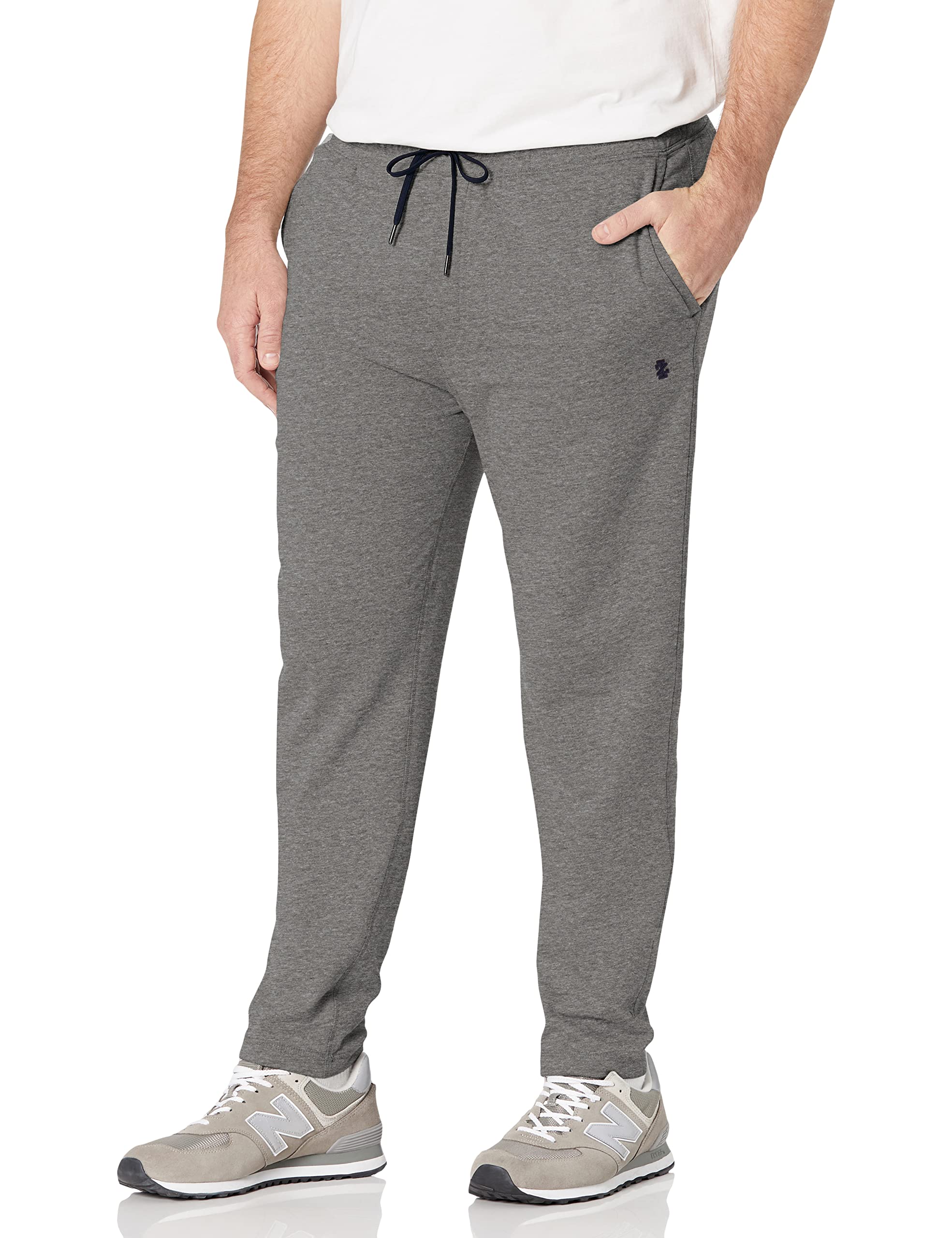 IZOD Men's Big & Tall Classic Fleece Jogger Pants - Soft Comfortable Lounge & Workout Pants for Casual Wear, Home Relaxing & Gym