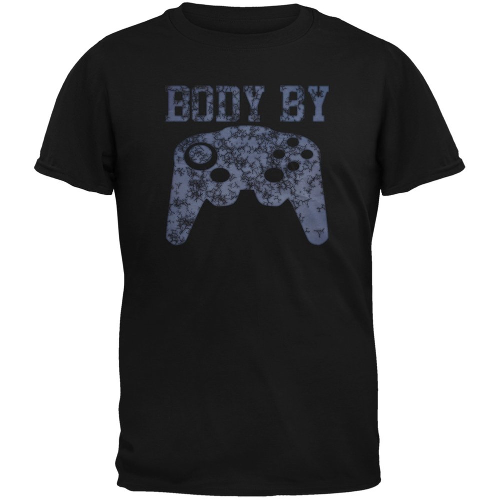 Body by Console Black Adult T-Shirt - Medium Size | Comfortable Cotton Tee for Men & Women | Perfect for Casual Wear, Gym & Everyday Outfits