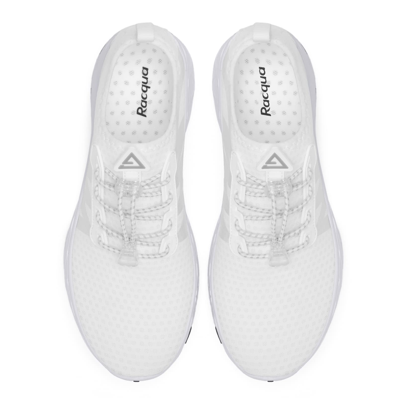 Racqua Women's & Men's Breathable Mesh Water Shoes - Lightweight Quick-Dry Aqua Shoes for Beach, Pool, Surfing & Water Sports