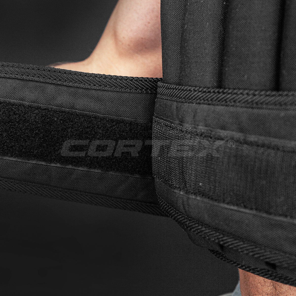 CORTEX 20kg/44lbs Adjustable Weight Vest for Cross Training, Running & Strength Workouts - Perfect for Fitness, Military & Weight Loss Training