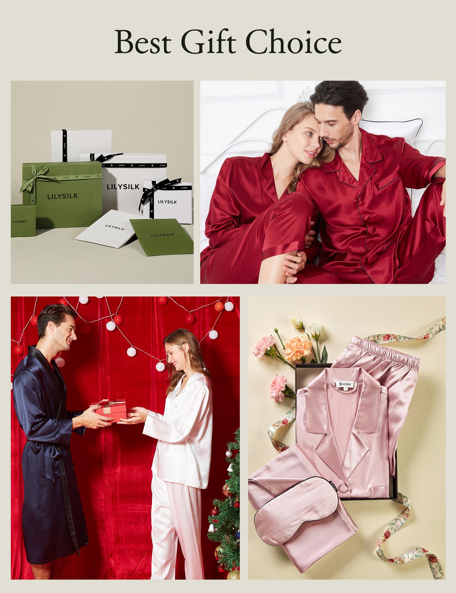 Luxury 100% Mulberry Silk Pajamas for Women - 22 Momme Pure Long Sleeve Full Length Nightwear | Soft & Breathable Sleepwear for Comfortable Nights, Bridal Shower Gift, Anniversary Present
