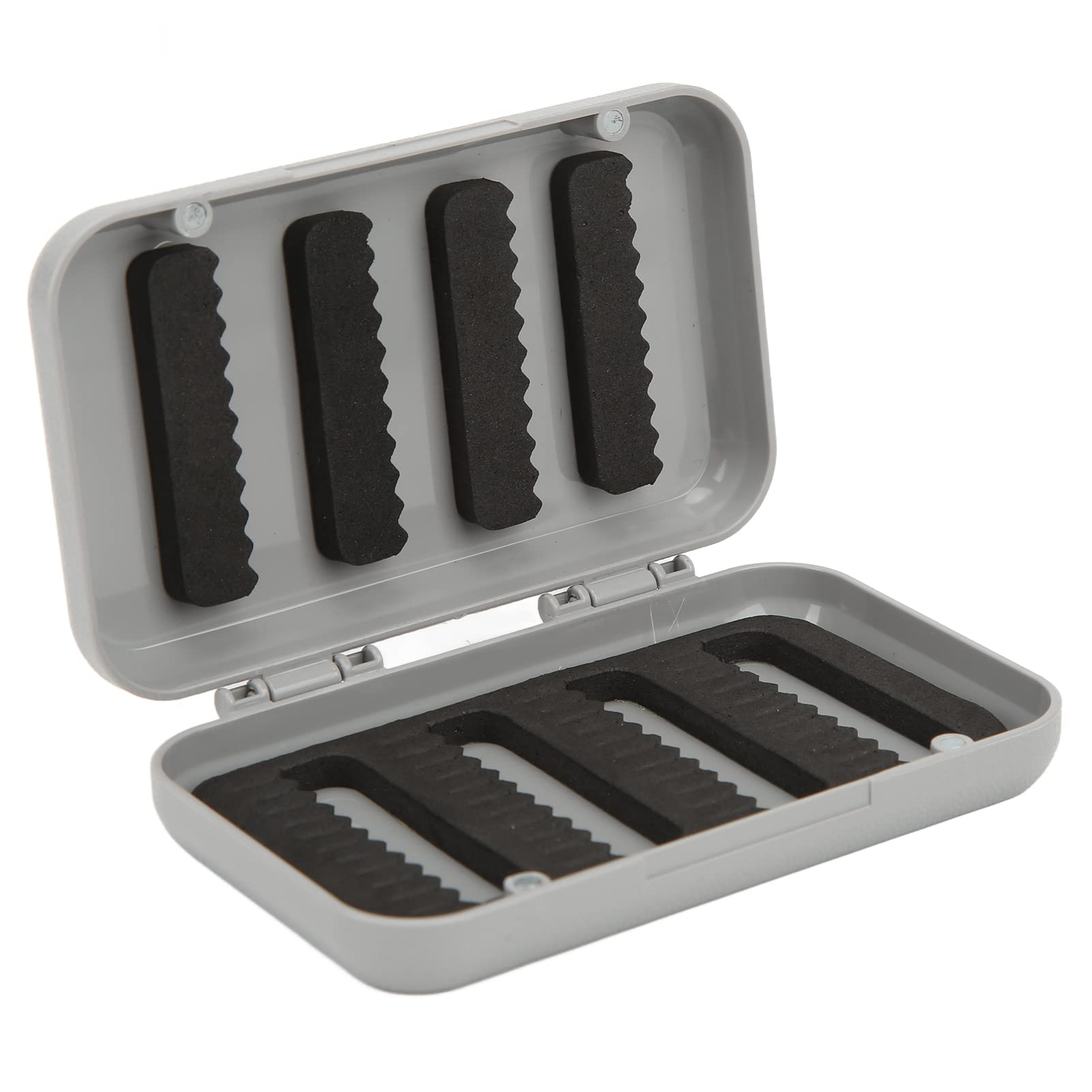 **Uxsiya Fly Fishing Lure Box – 2-Sided Waterproof Fly Box with Impact-Resistant Design for Trout, Bass, and Salmon – Perfect for River, Lake, and Stream Fishing**