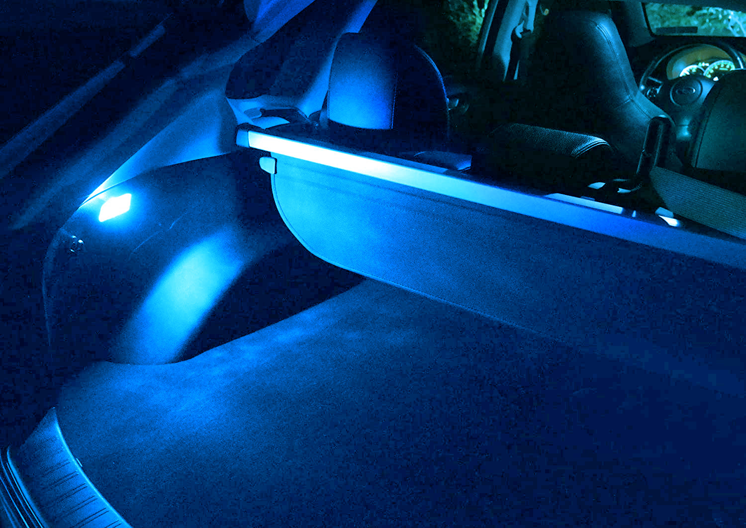 2W High Power Ice Blue LED Trunk Cargo Light for Acura Honda - Bright Interior Lighting for Nighttime Visibility & Car Organization