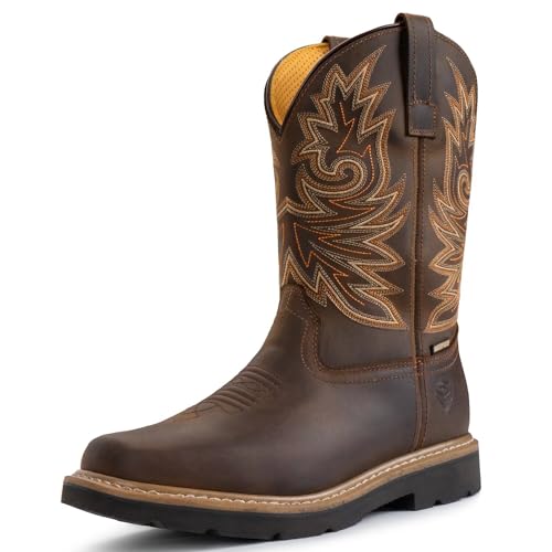 Waterproof Steel Toe-brown