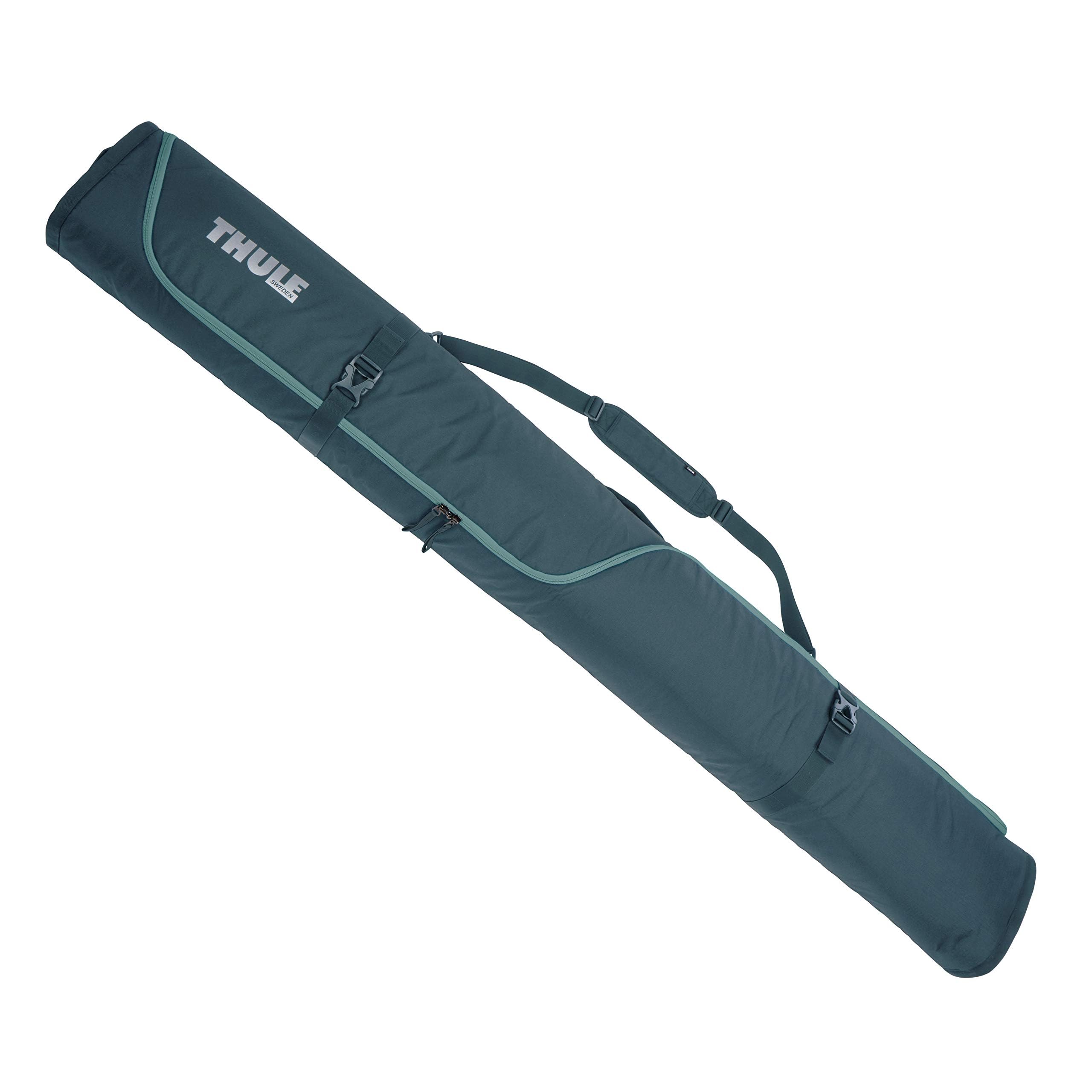 Thule RoundTrip Ski Bag - Durable Travel Ski Bag for Airplane & Car Transport - Perfect for Winter Sports & Ski Vacations