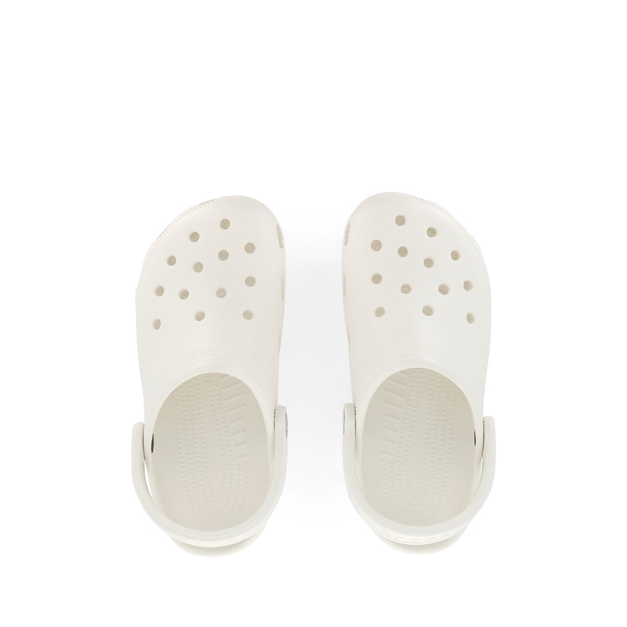 Classic White Clog Shoes for Women & Men - Comfortable Slip-On Casual Footwear for Walking, Gardening & Beach