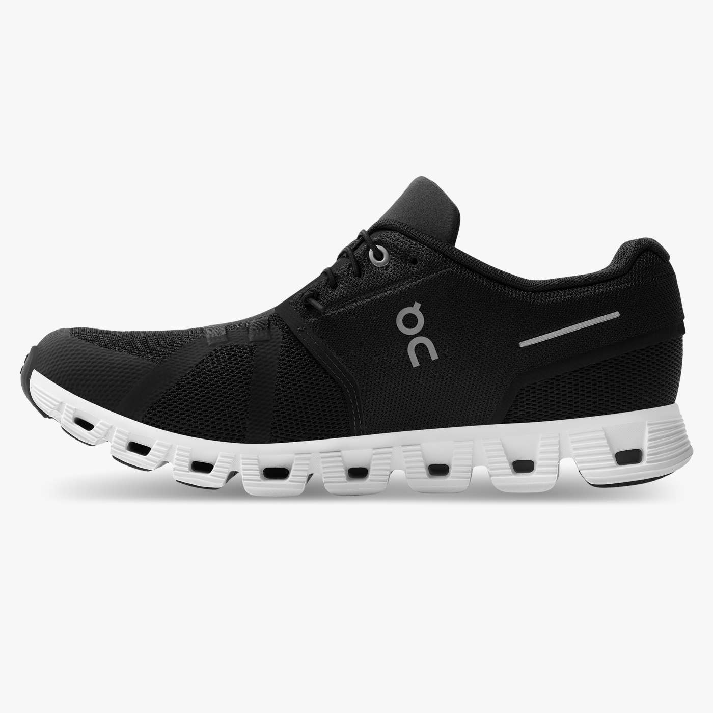 On Running Men's Cloud 5 Running Shoes - Lightweight & Breathable Black/White Sneakers for Jogging, Gym Workouts & Daily Wear