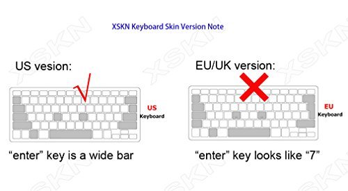 Hebrew Israel Language Black Silicone Keyboard Cover for MacBook Air 13