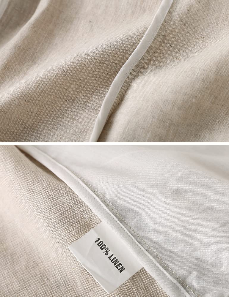 Kinghua Women's 100% Linen Single Button Blazer - Casual 3/4 Sleeve Lapel Jacket for Office, Spring Outfits & Business Casual Wear