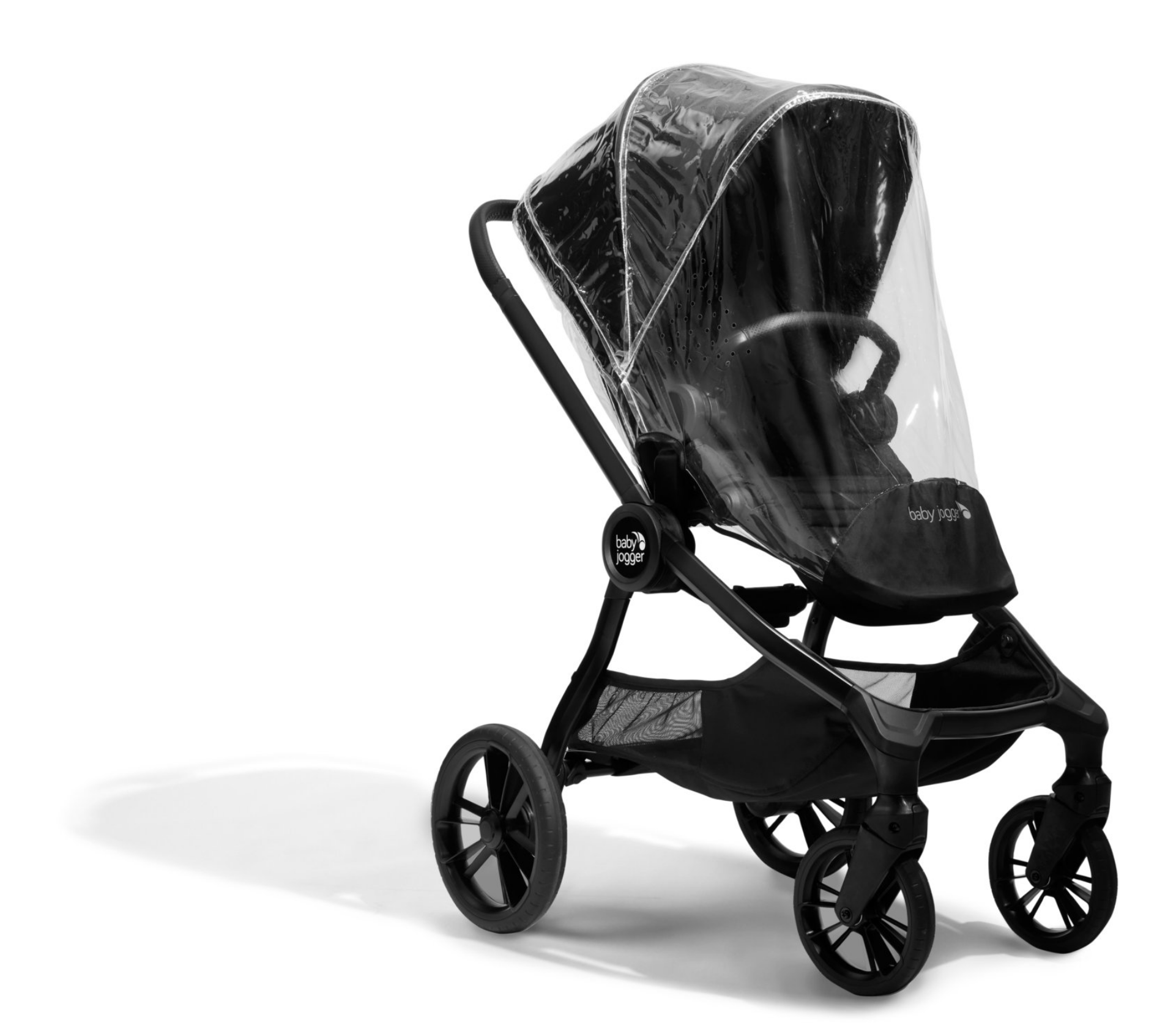 Baby Jogger City Sights Stroller Weather Shield & Bug Canopy - Waterproof Wind Protection & Insect Barrier for Outdoor Walks, Jogging, and Park Visits