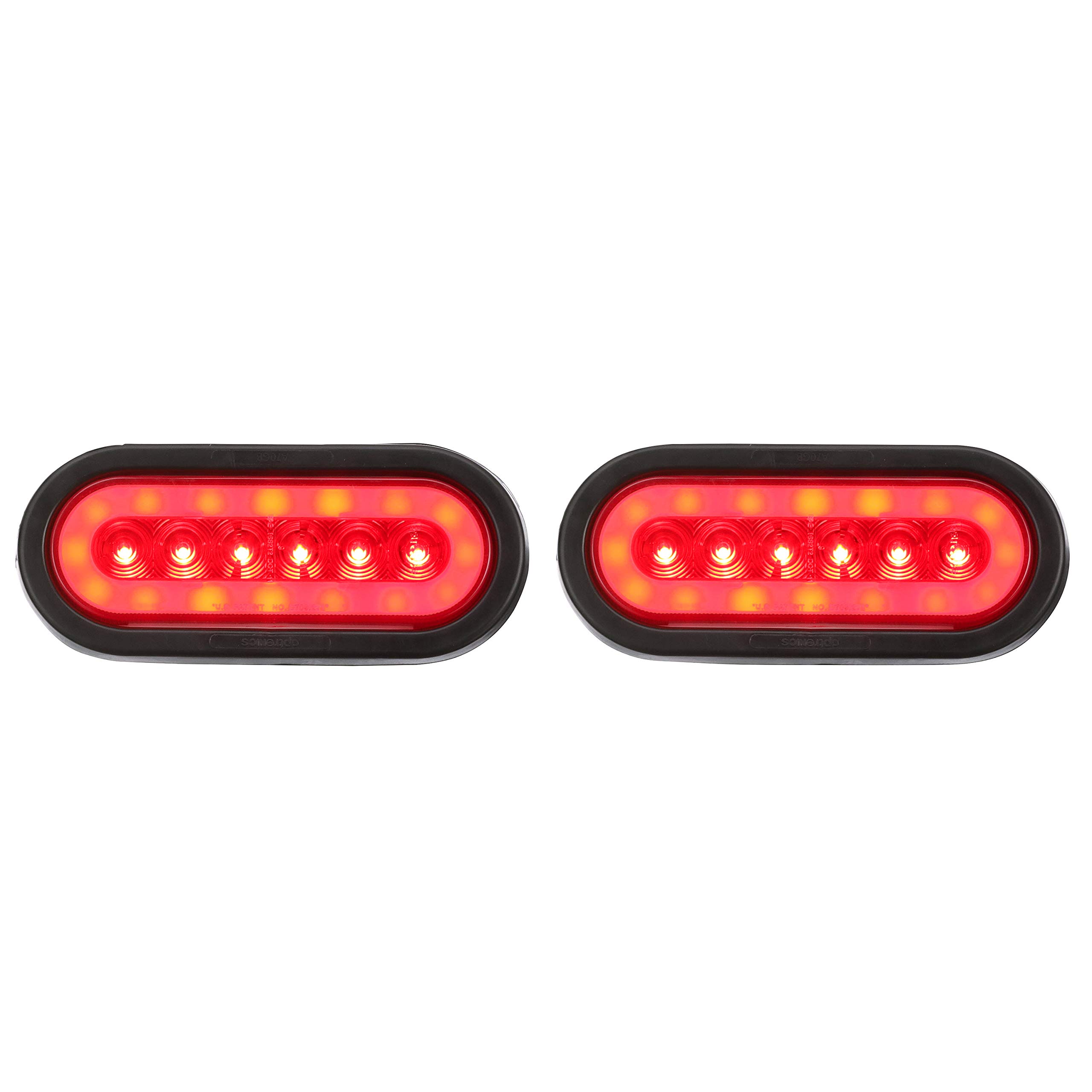 SEACHOICE LED GloLight Waterproof Boat Trailer Tail Lights – Durable Submersible Brake Lights for Safe Towing in Rain & Saltwater