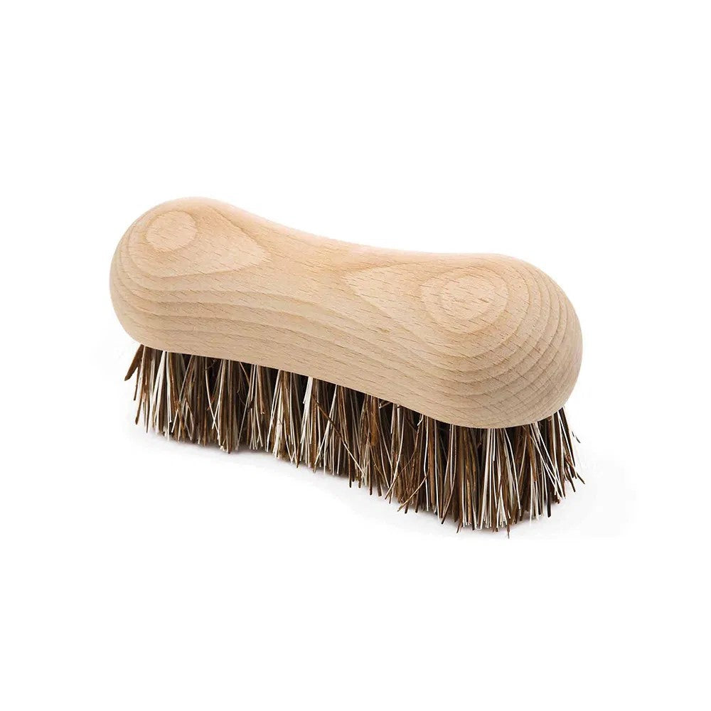 Eco-Friendly Stiff Bristle Cleaning Brush with Natural Plant Fibers - Perfect for Kitchen, Bathroom & Outdoor Cleaning Tasks
