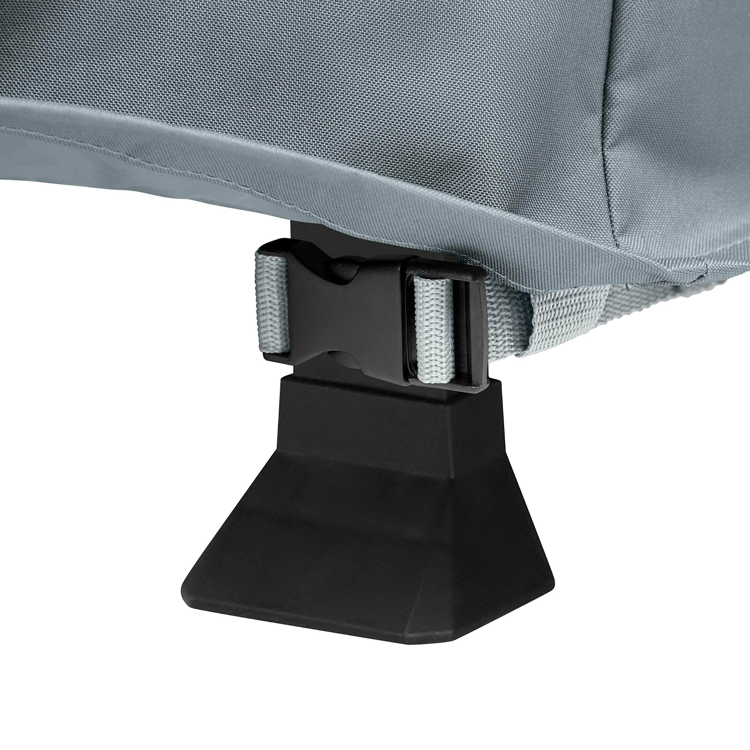 Storigami Water-Resistant 100 Inch V-Shaped Patio Sectional Cover - Easy Fold Lounge Set Protection in Monument Grey | Outdoor Furniture Cover for Sofas, Chairs & Sectionals | Weatherproof & UV Resistant for All Seasons