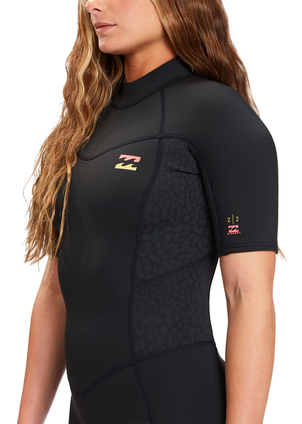 Billabong Women's Synergy 2mm Short Sleeve BZ Spring Wetsuit - Perfect for Surfing, Swimming & Water Sports