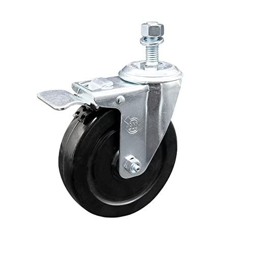 Swivel - Total Lock Brake - Black