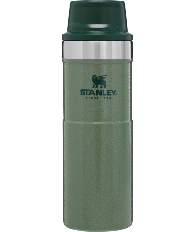 Stanley Classic Trigger Action 16oz Travel Mug - Insulated Stainless Steel Vacuum Bottle for Coffee & Tea | Perfect for Camping, Hiking & Commuting