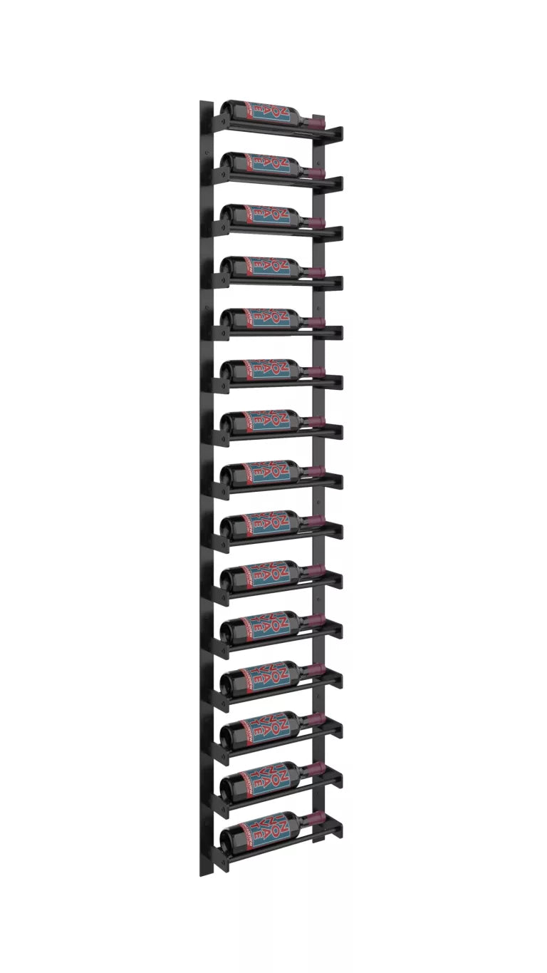 VintageView Evolution 75-Inch Wall Mounted Wine Rack Kit - Holds 15 to 45 Bottles - Space Saving Wine Storage Solution for Home Bar, Kitchen, Dining Room & Wine Cellar Organization