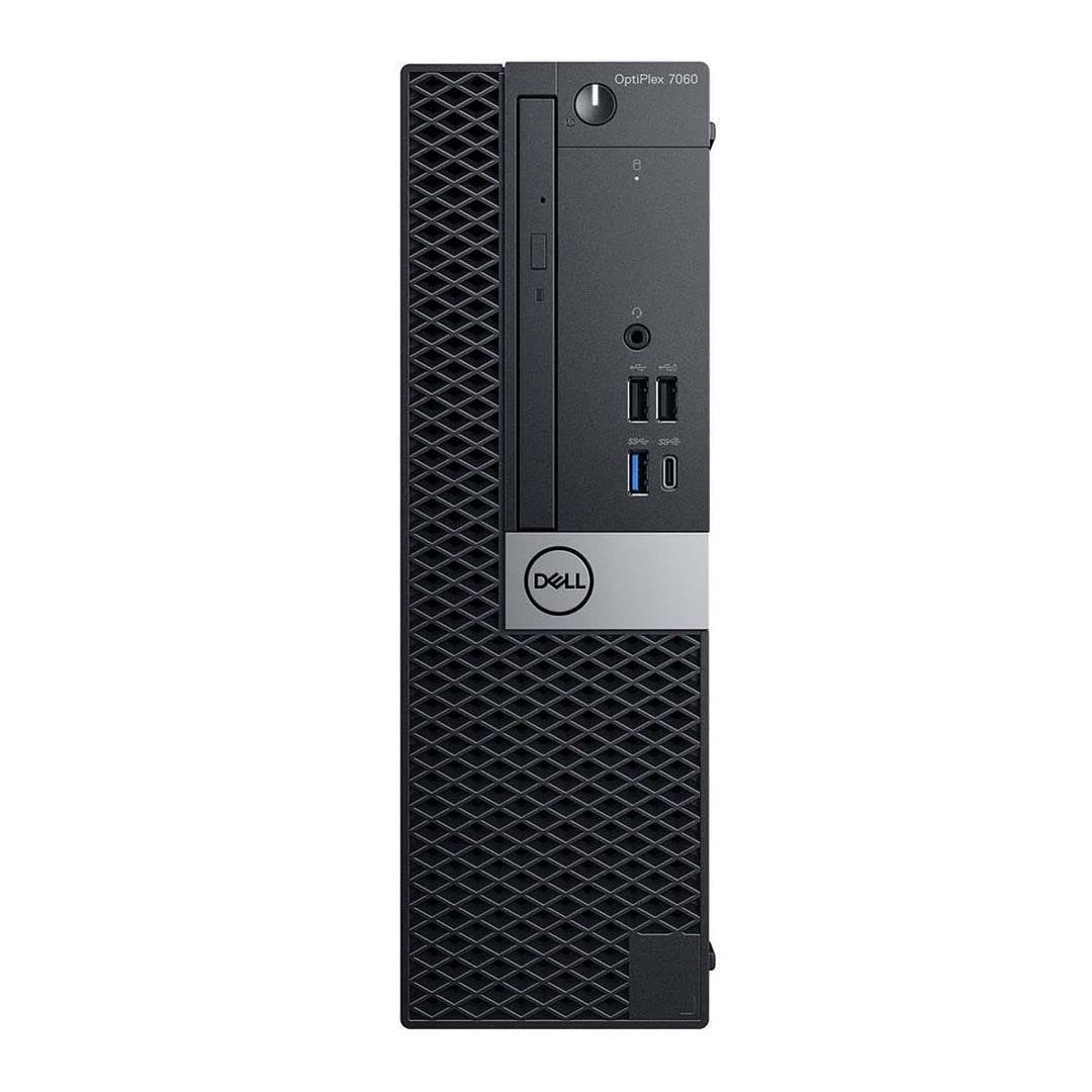 Renewed DELL Optiplex 7060 SFF Business Desktop PC - Intel 8th Gen i7-8700 6-Core Processor, 16GB DDR4 RAM, 1TB NVMe M.2 SSD, WiFi & Bluetooth, Windows 11 Pro | Includes Wireless Keyboard & Mouse | Perfect for Office Work, Home Computing & Small Business Use