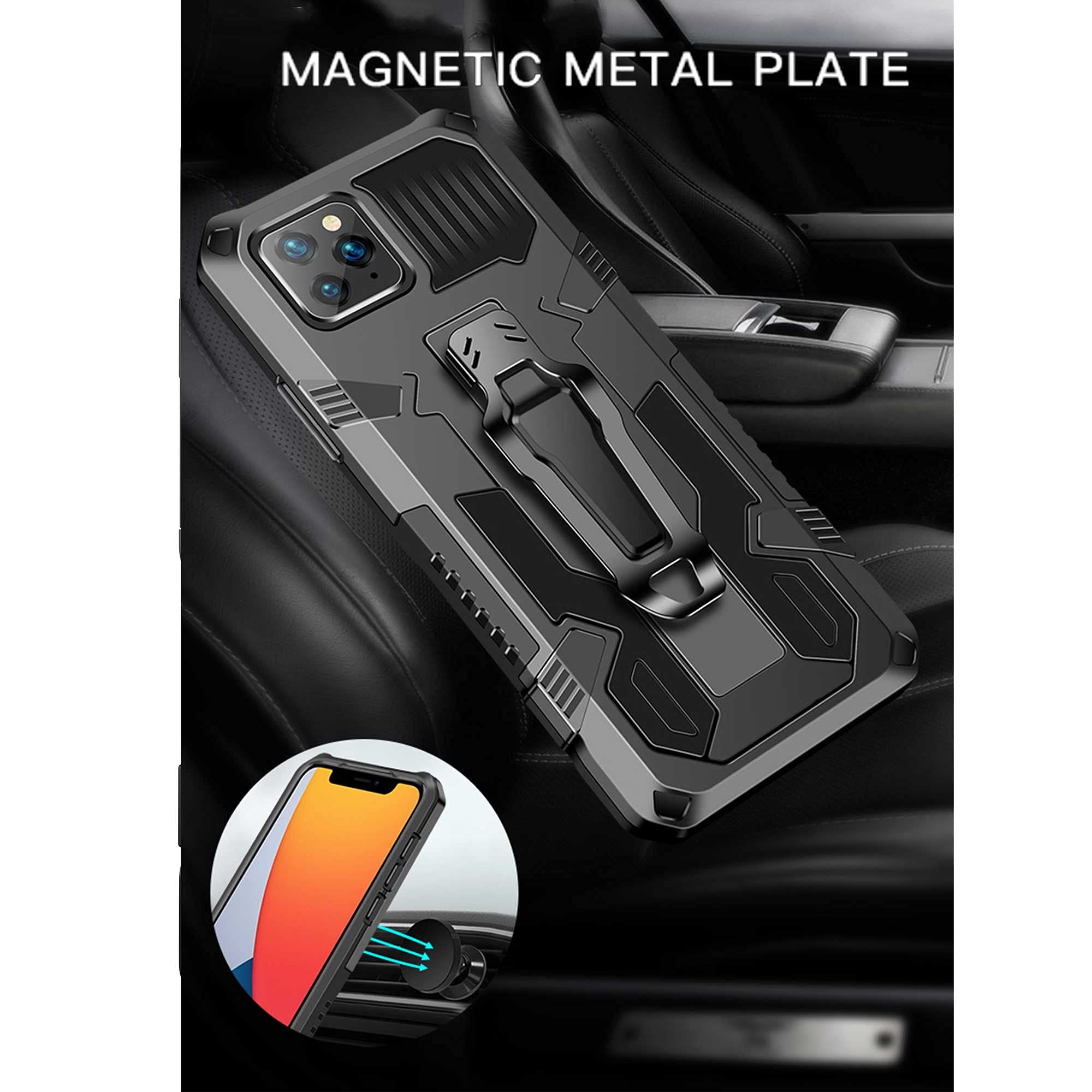 Heavy Duty Shockproof Armor Defender Case for iPhone 12 Pro Max 6.7