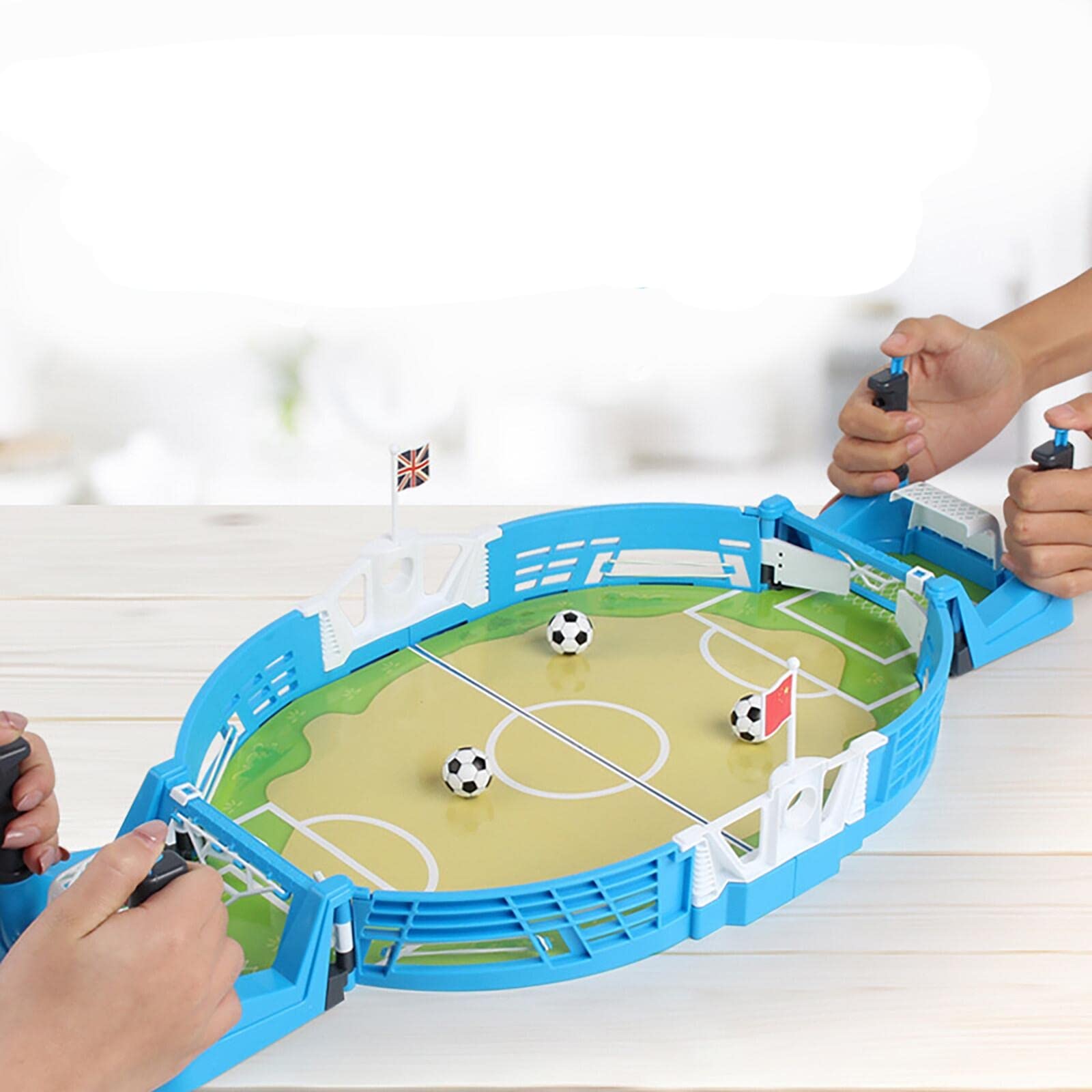 Interactive Tabletop Football Shooting Game - 2 Player Catapult Puzzle Toy for Family & Friends | Portable Mini Foosball Board Game | Perfect Birthday Gift for Kids & Adults | Fun for Parties, Game Nights & Office Breaks