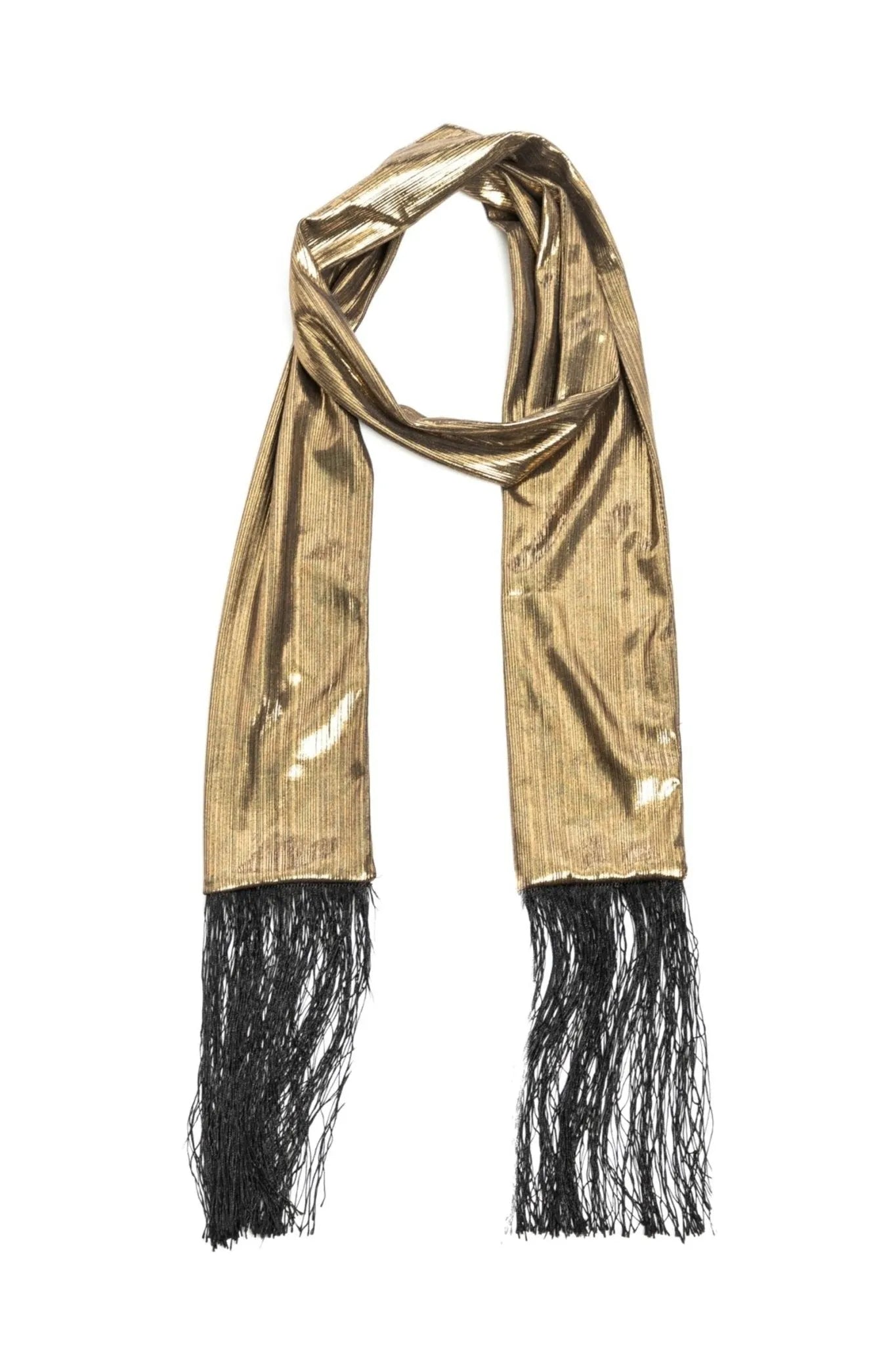 Hand Stitched Skinny Tassels Scarf - Lightweight Fashion Accessory for Women | Perfect for Fall, Winter & Everyday Outfits